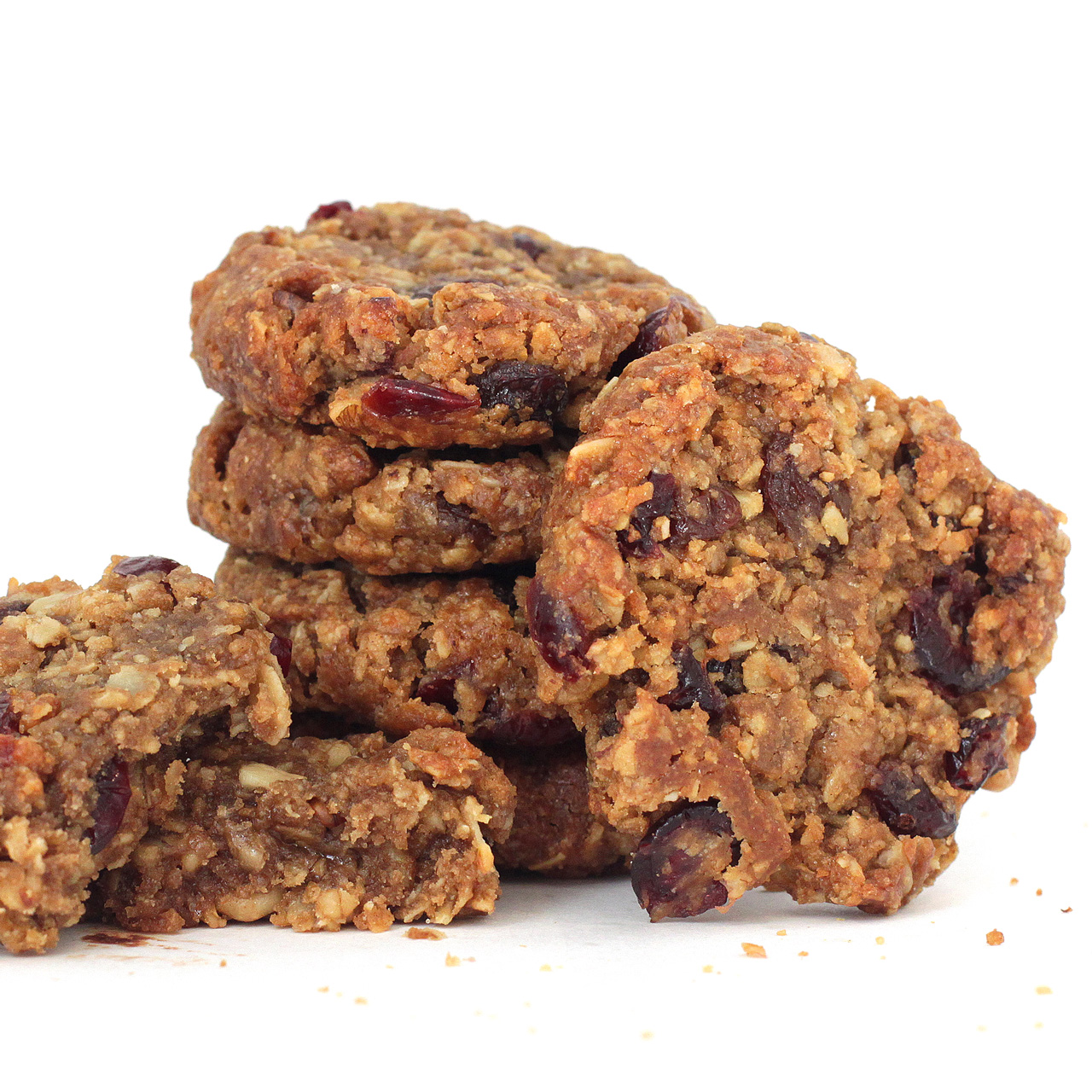 Stack of Harvest Granola Cookies