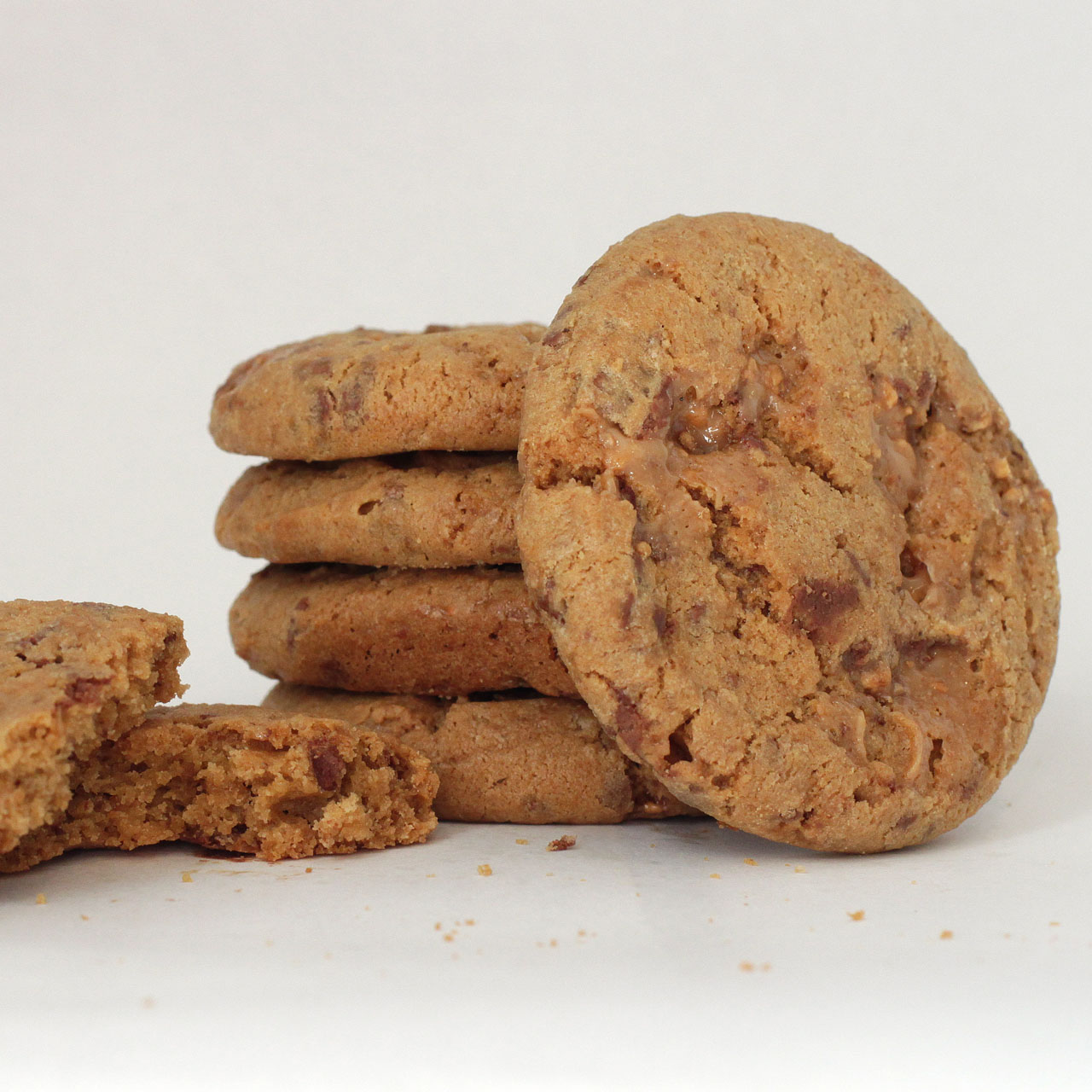 Stack of HEATH Bar Cookies