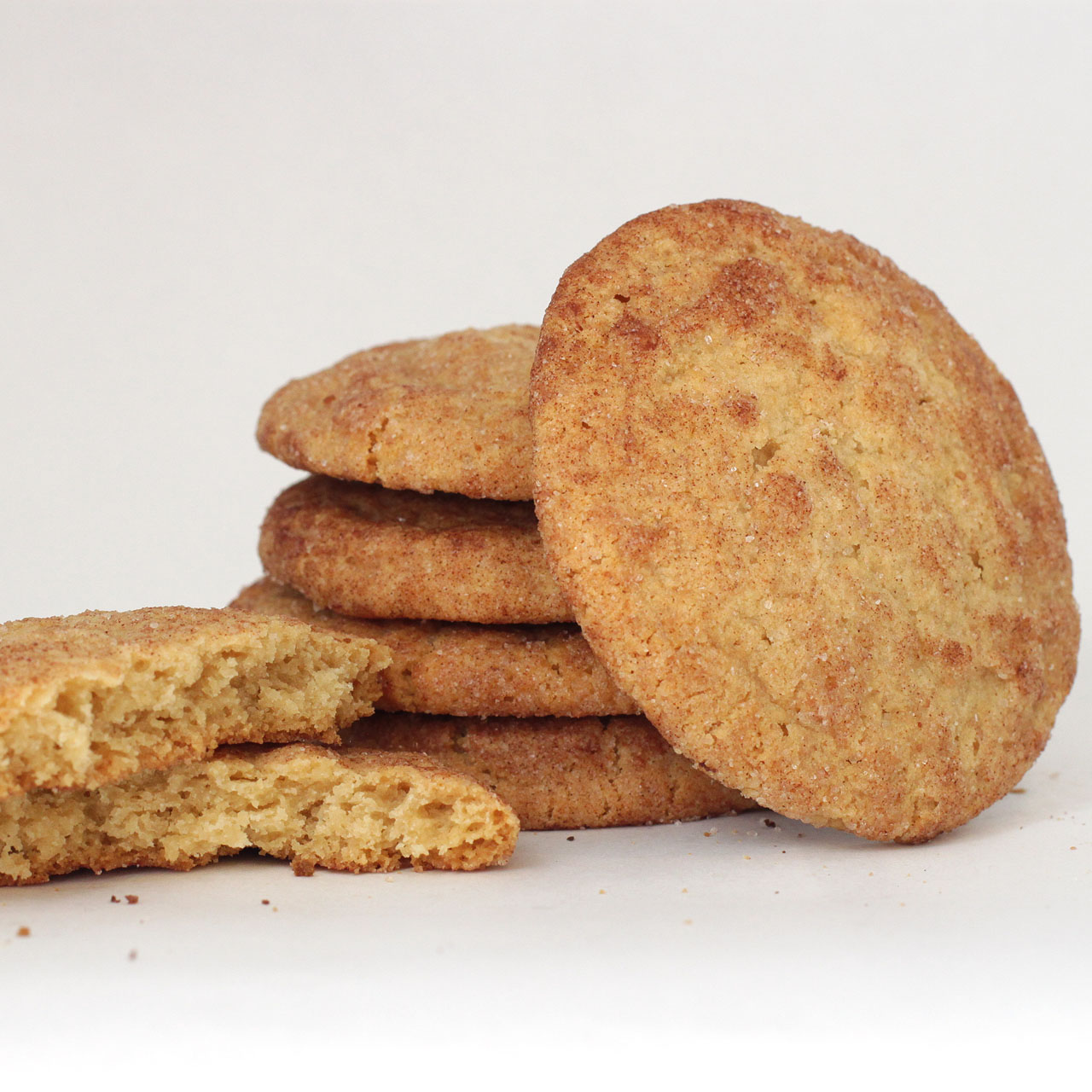 Stack of Snickerdoodle Cookies