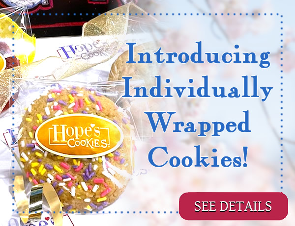 Invidually wrapped Cookies