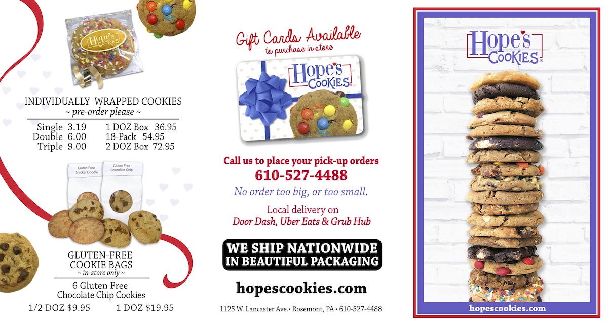 Hope's Cookies Every Day Brochure 2022 - Page 1