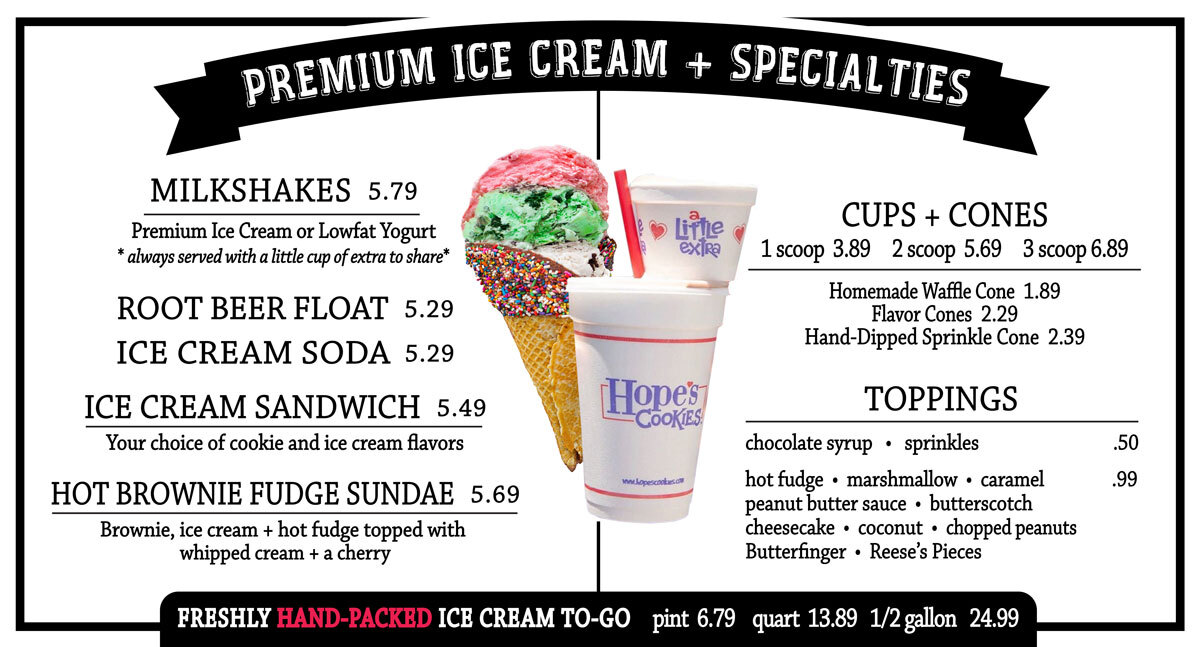 Visit Hope's Cookies Retail Store Hope's Cookies Hope's Cookies