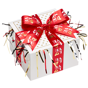 Love Ribbon Cookie Gift Box