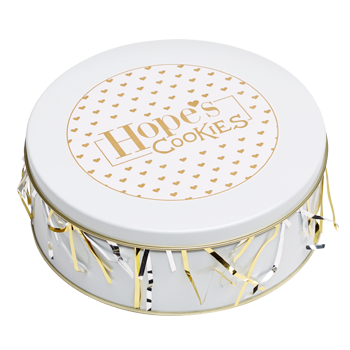 Gluten Free Gold Foil Tin