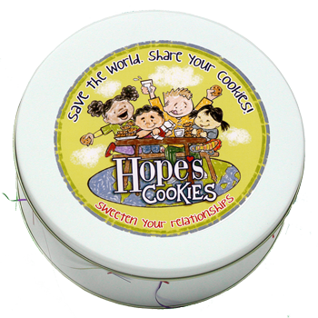 Save the World Cookie Gift Tin