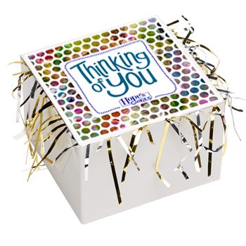 Gluten Free Thinking of You Tinsel Box