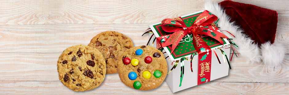 Assorted Hope's Cookies with Christmas Gift Box